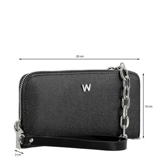 Cartera WESTIES Hbleonela3we Nuezmos Sintetico Color Negro